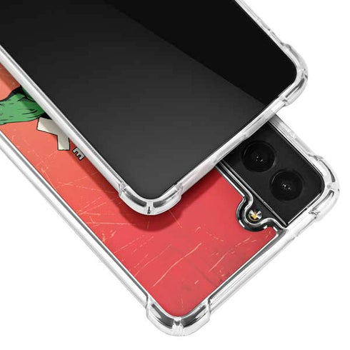 Marvel Classic Comics The Incredible Hulk Galaxy S21 FE Clear Case